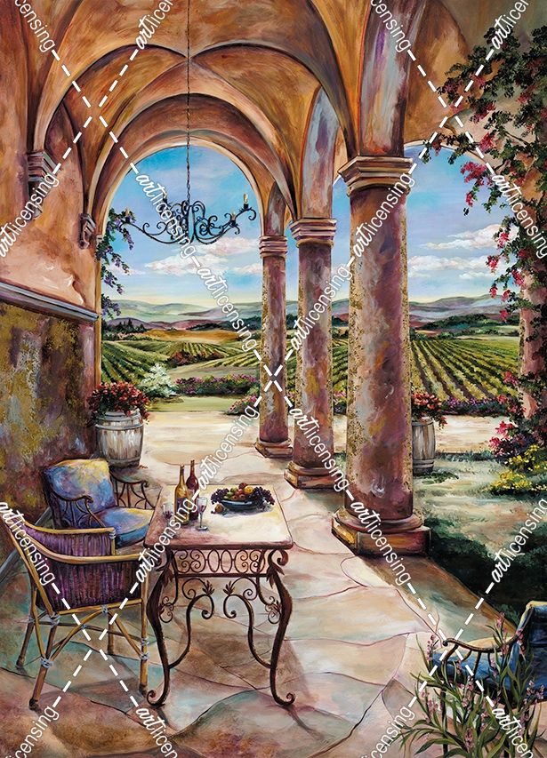 Loggia In The Valley