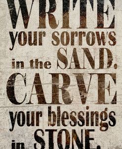 Sorrows in Sand