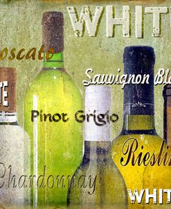 White Wine Bottles