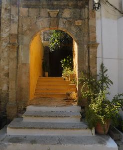 Greece, Arched Walkway