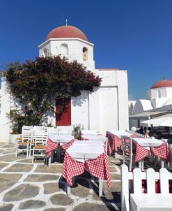 Greece, Church Cafe