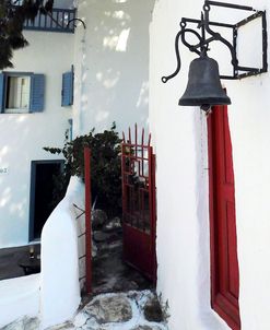 Greece, Red Door Red Gate
