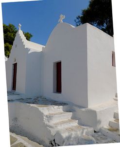 Greece, Small White Church