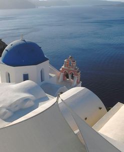 Greece, Santorini Rooftops 1