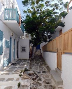 Greece, Stone Alleyway