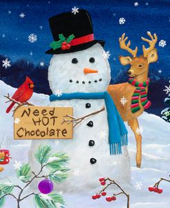 Hot Chocolate Snowman