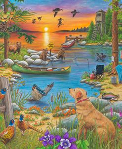 Camping at Sunset Cove