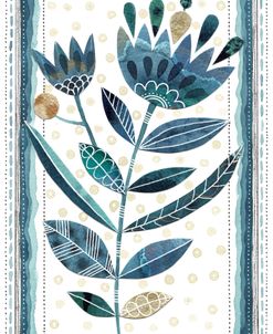 Folky Floral Collage