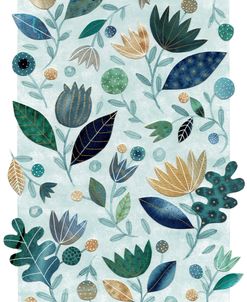 Foraged Floral Collage
