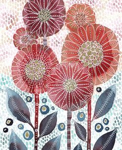 Flower Field Abstract