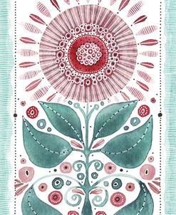 Ink Abstract Flower