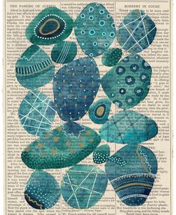 Vintage Book Pebbles 1
