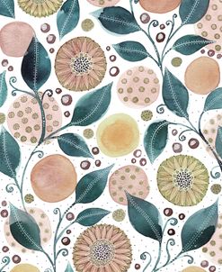 Peachy Florals