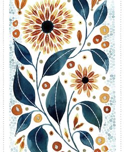 Mustard Floral