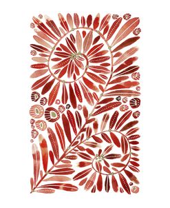 Exciting Red Botanical