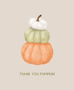 Thank You Pumpkin Color