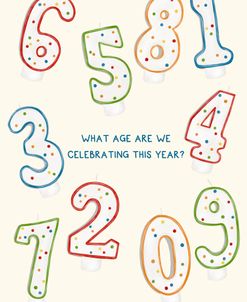 What Age Are We Celebrating This Year Color
