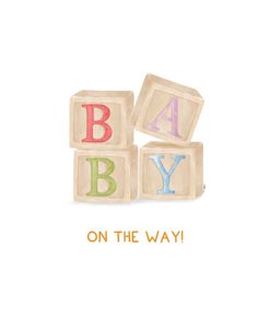 Baby On The Way – Blocks
