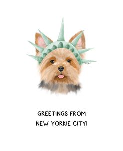 Greetings From New Yorkie City