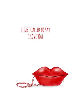 I Just Call To Say I Love You