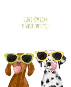 I Love How I Can Be Myself With You