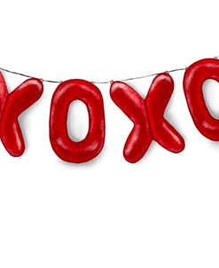 XOXO Balloons Notecard