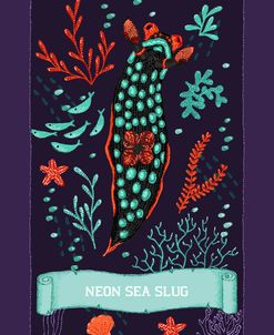 Ocean Garden Neon Sea Slug