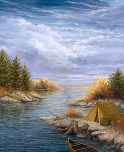 Camping on the Ottawa River