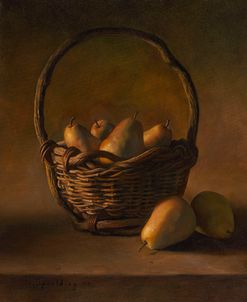 Basket With Pears