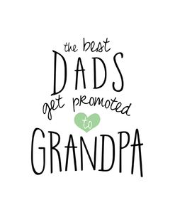 Promoted To Grandpa