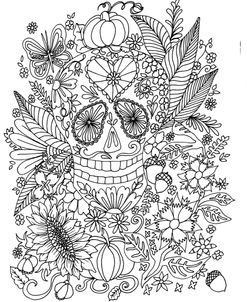 Autumn Sugar Skull