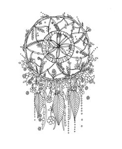 Wild Flower Dream Catcher