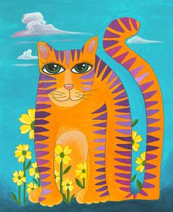 Yellow Striped Cat