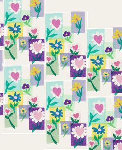 Hearts and Flowers Collage