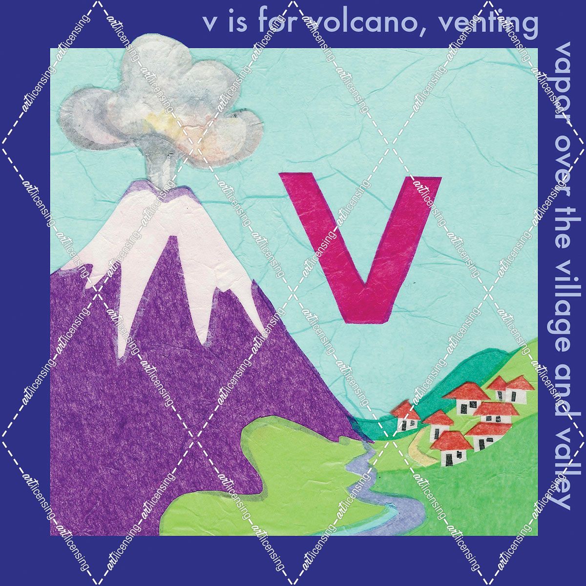 V is For Volcano