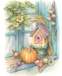 Harvest Birdhouse