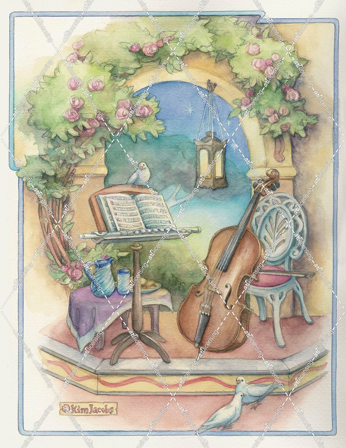Music Garden-Cello