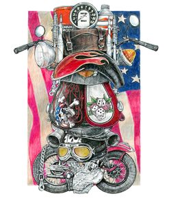Biker Totem