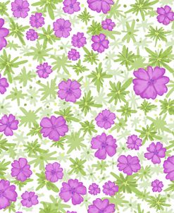 Hardy Geranium Repeating Floral