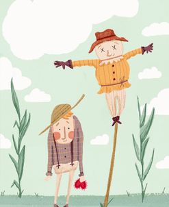 Scarecrow Valentines Farmer