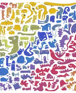 Rainbow Critters Puzzle