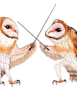 Dueling Owls