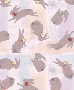 Burlap Bunnies pattern 1