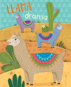 Llama Drama motif 2