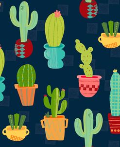 Southwest Cactus Pattern