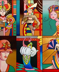 Art Deco Ladies 8