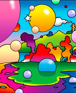 Bubbles Landscape