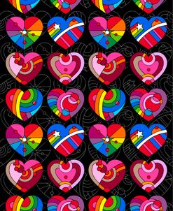 Pop Art Hearts