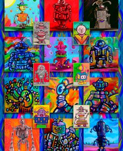 Pop Art Robots