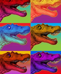Pop Art Dinosaurs 2